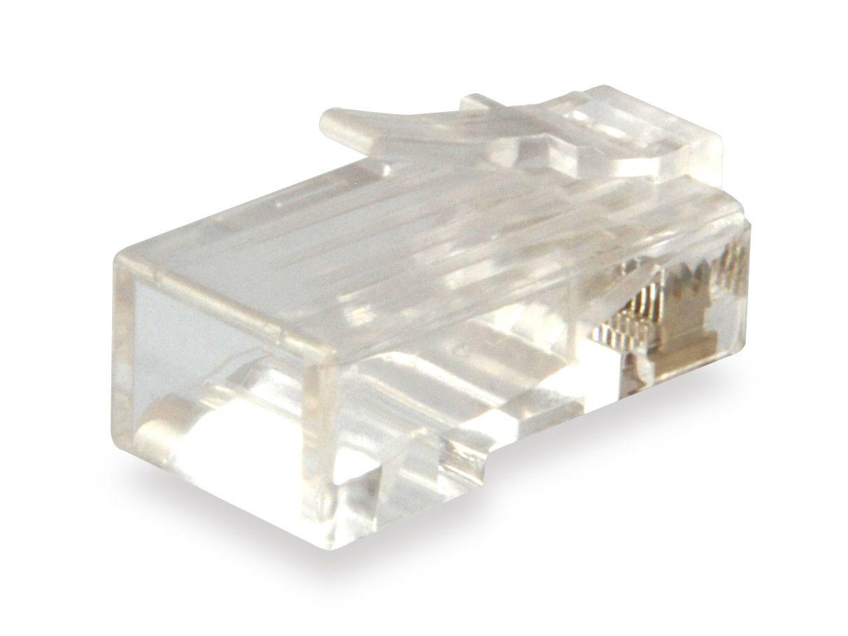 Conetor RJ45 EQUIP 121144 (Transparente), miniatura 2
