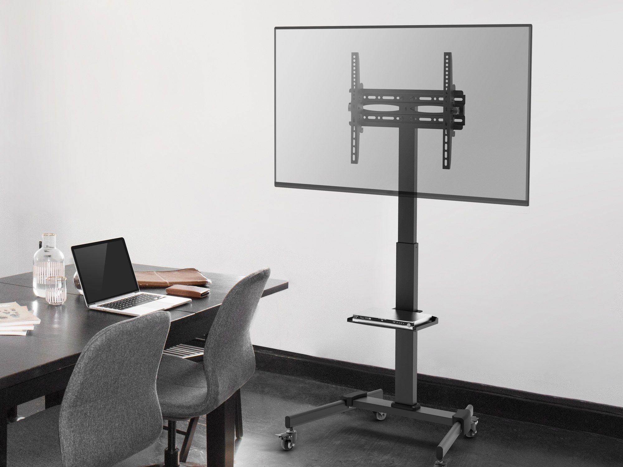 Suporte de Chão Móvel para TV EQUIP 650607 (32–55" - VESA até 400x400 - Preto), miniatura 8