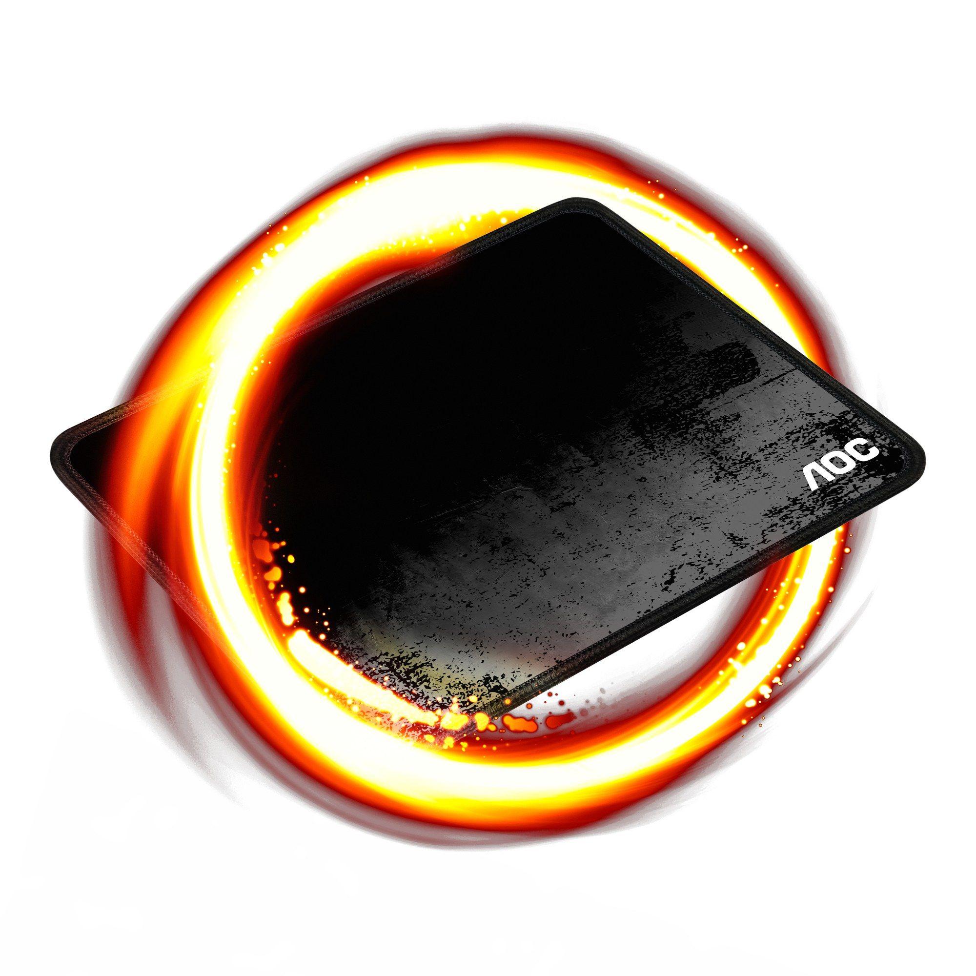 Tapete de Rato Gaming AOC AGON MM300M (M - Borracha - 4 mm - Cinzento e Preto)