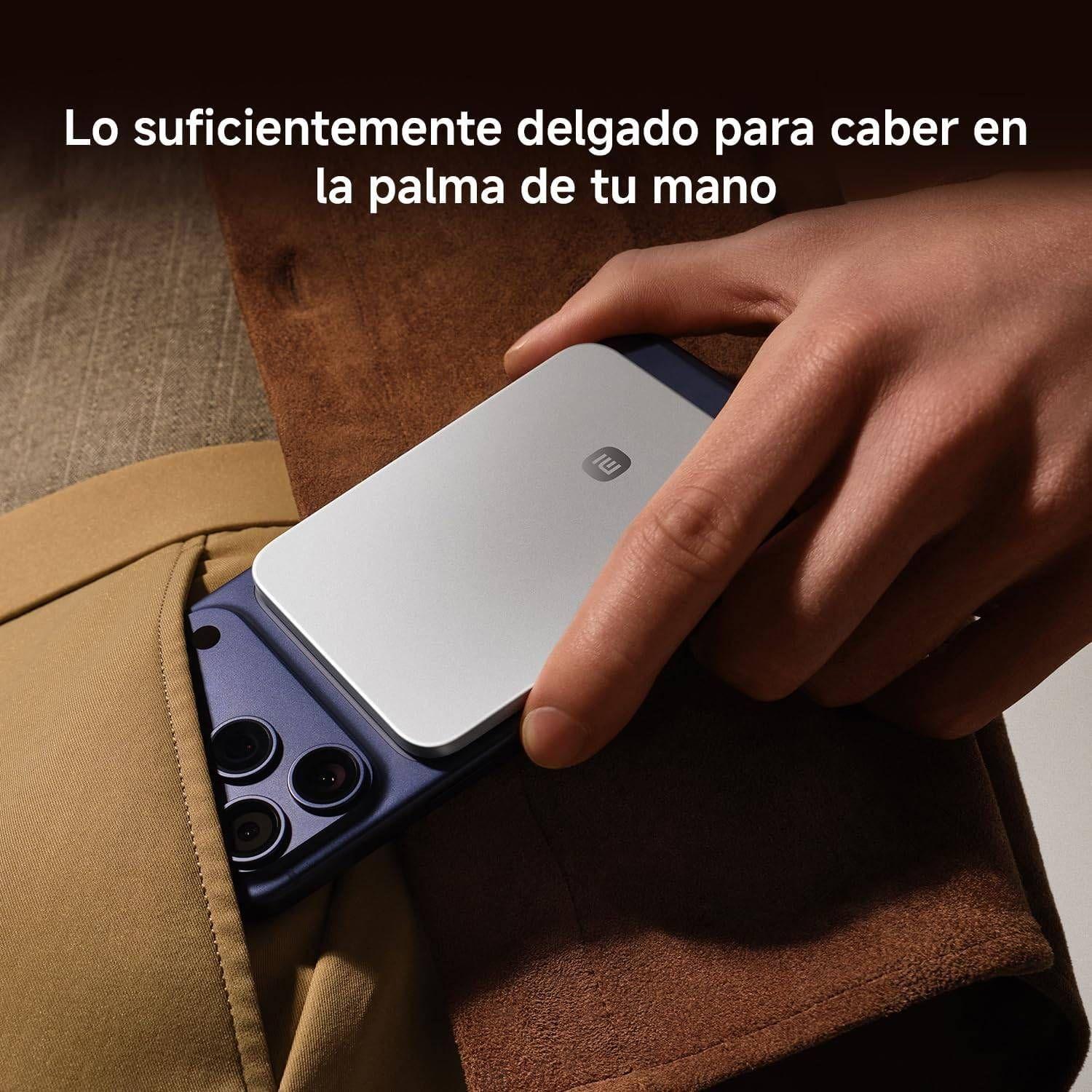 Bateria Externa XIAOMI UltraThin Magnetic Power Bank 5000 (5000 mAh - USB Tipo-C - Preto) — miniatura 5