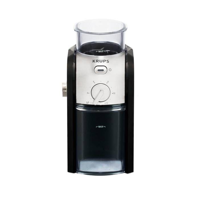 Moinho de Café KRUPS GVX242 (100 W - 200 g - Aço inoxidável - Preto e Cromado), miniatura 3