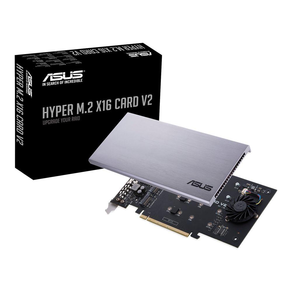 Placa Adaptadora ASUS Hyper M.2 X16 Card V2 (PCIe 3.0 - M.2) — miniatura 3