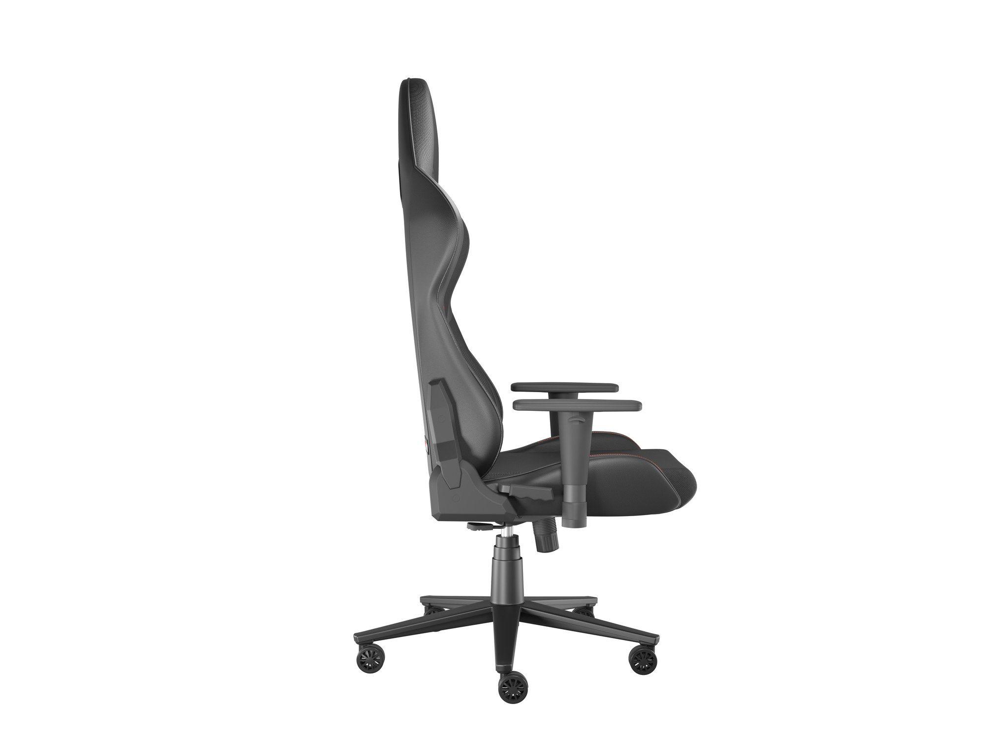 Cadeira Gaming GENESIS Nitro 550 G2 (150 kg - 7 cm - Tecido, Imitação de pele - Preto) — miniatura 4