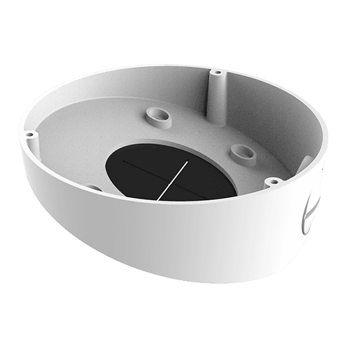 Suporte de Teto Inclinado HIKVISION DS-1281ZJ-DM45 (Para Câmara Dome - Liga de Alumínio - Branco)