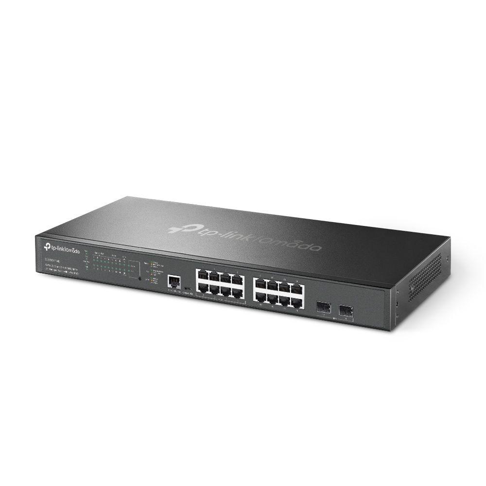 Switch de Rede TP-LINK SG3218XP-M2 (2.5G Ethernet - 12 MB - 120 Gbit/s - Preto) — miniatura 3