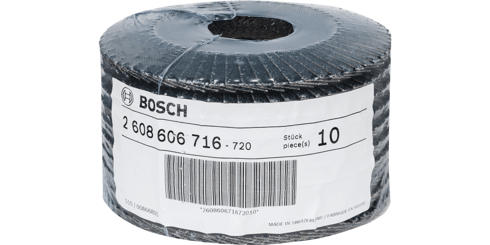 Disco de Lixa de Lamelas BOSCH X551 Expert for Metal (Fibra de vidro - 115 mm), miniatura 3