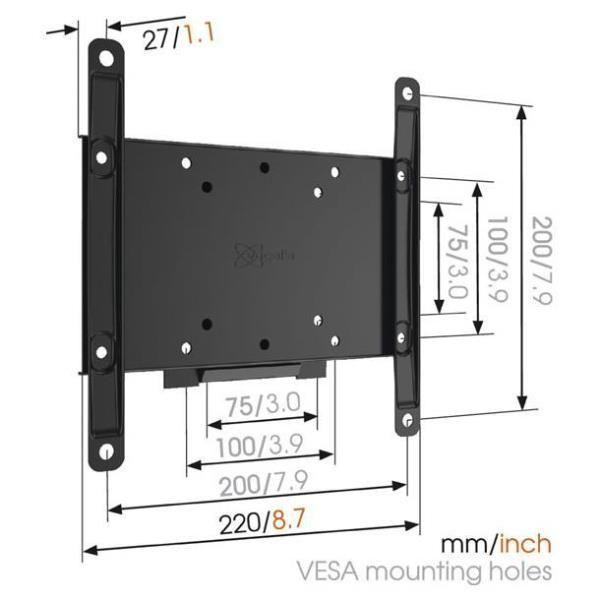 Suporte de Parede para TV VOGEL'S MA2000-B1 (26"–40" - Fixo) — miniatura 2