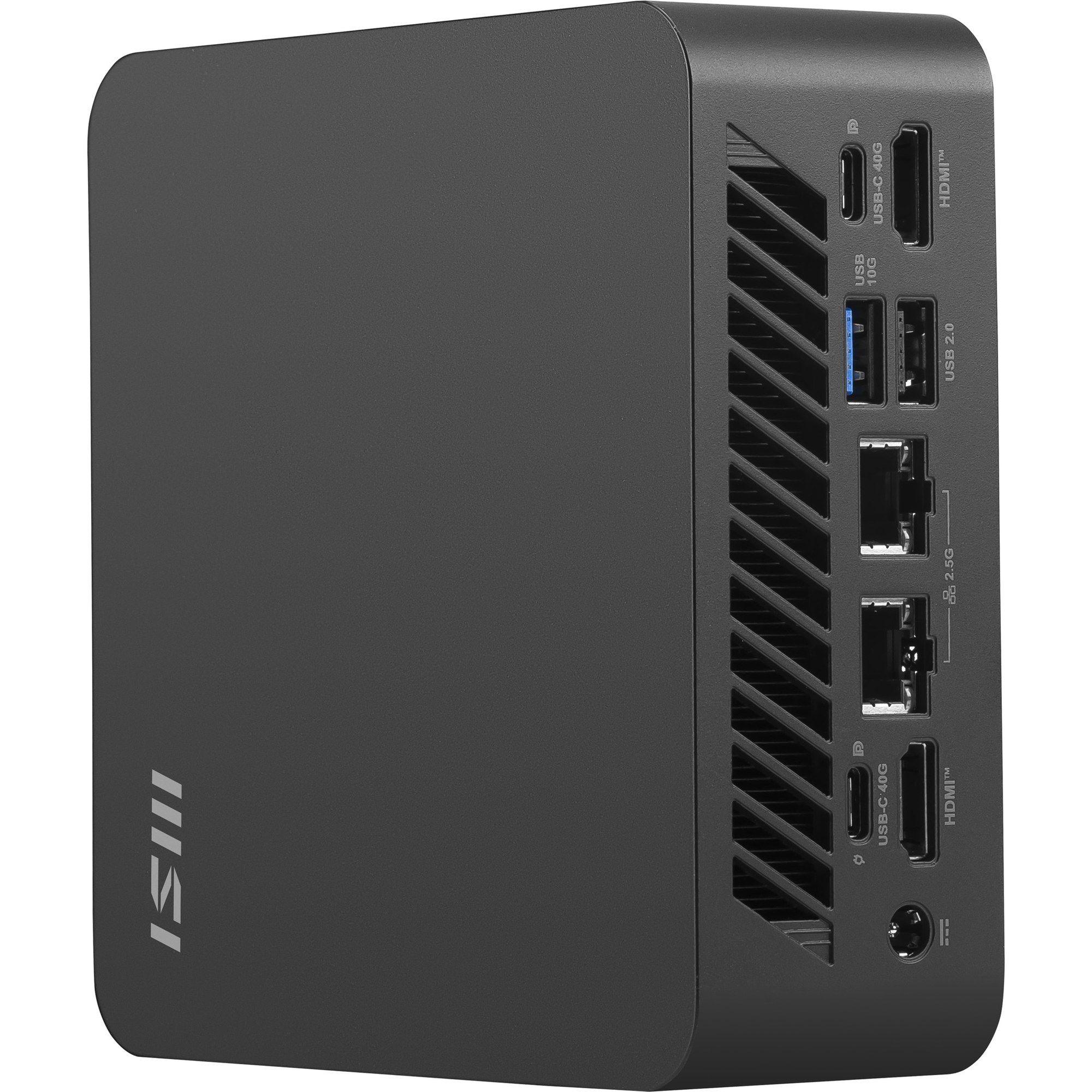 Mini PC Barebone MSI Cubi Z AI 8M-006BEU (AMD Ryzen 7 - AMD Ryzen 7 8845HS - Preto) — miniatura 8