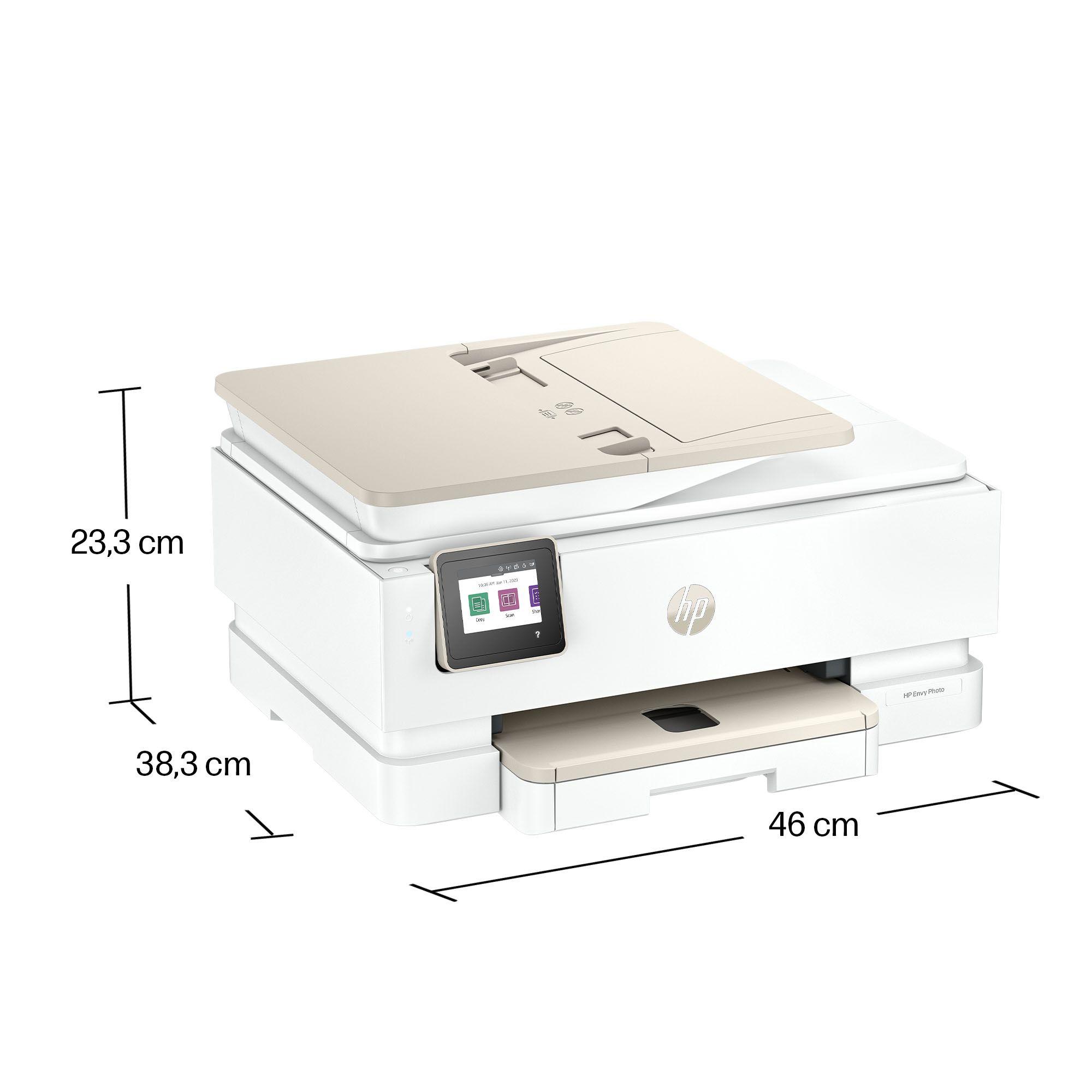 Impressora Multifunções HP Envy 7930 (A4 - Impressão a cores - AC - Branco e Bege), miniatura 5