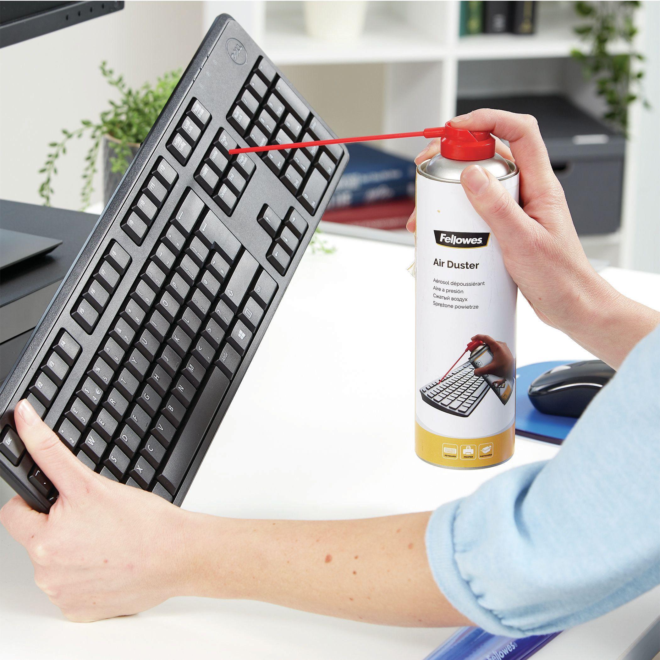 Spray de Ar Comprimido FELLOWES 9977804 (Teclado, impressora, universal - Branco) — miniatura 3