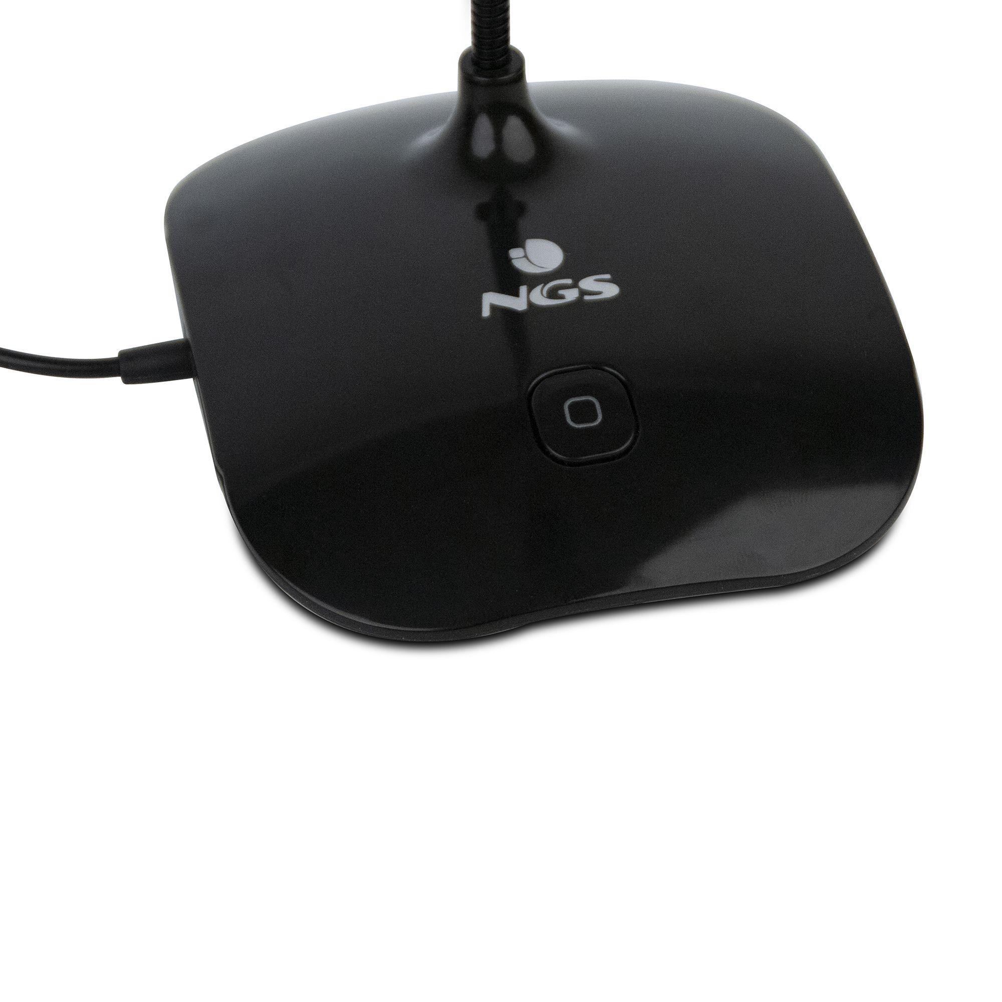 Microfone NGS MS-115 (Microfone para PC - Com fios - 3.5 mm - Preto) — miniatura 5