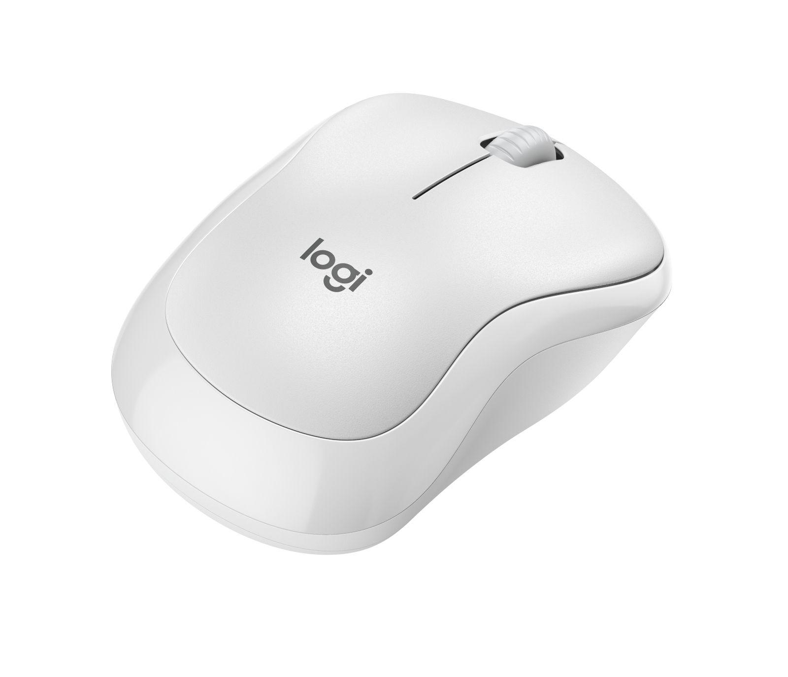 Rato LOGITECH M240 Silent (Ambidestro - 4000 DPI - Óptico - Branco) — miniatura 2