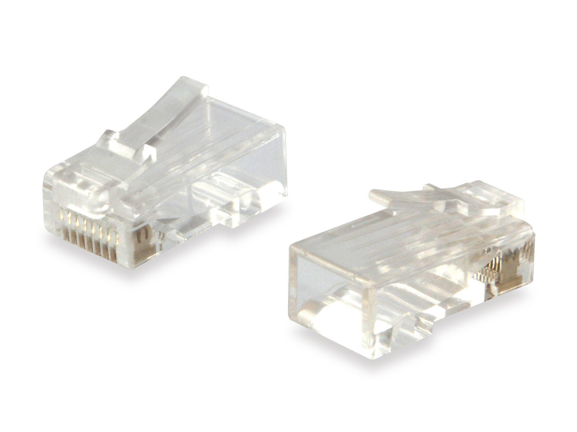 Conetor RJ45 EQUIP 121144 (Transparente), miniatura 3