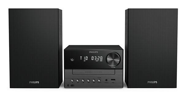 Aparelhagem PHILIPS 3000 Series TAM3505M2/12 (20 W - Preto)