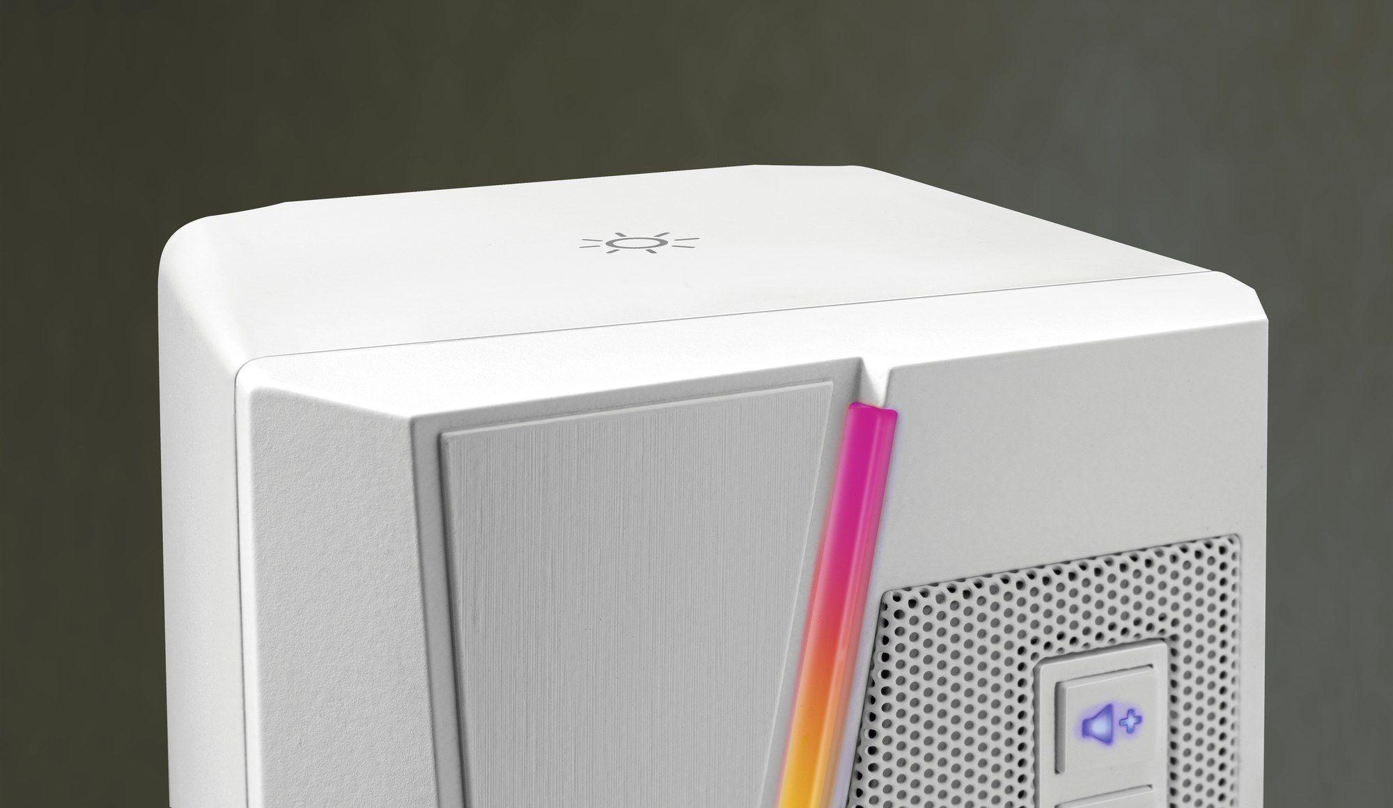 Colunas MARS GAMING MS7W (Com fios e sem fios - 20 W - Jack de 3,5 mm - Branco) — miniatura 5