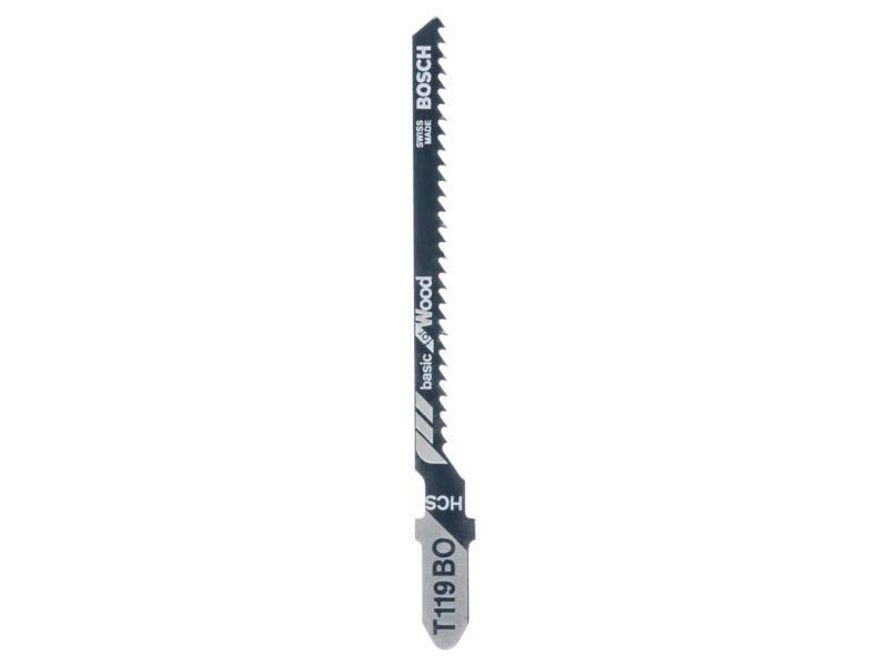 Lâmina para Serra Vertical BOSCH T119BO (HCS)