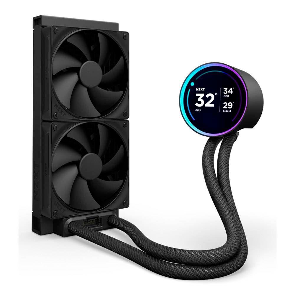 Sistema de Refrigeração Líquida NZXT Kraken Elite 240 (120 mm - 2000 RPM - PWM de 4 pinos - Preto), miniatura 2