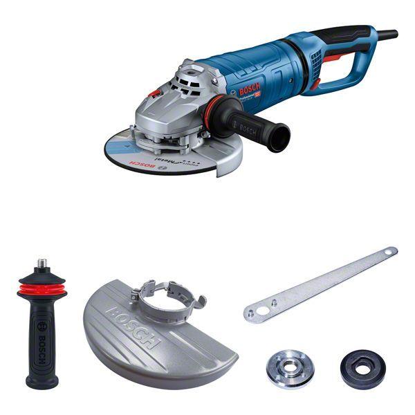Rebarbadora Angular BOSCH GWS 27-180 JR Professional (Azul), miniatura 2