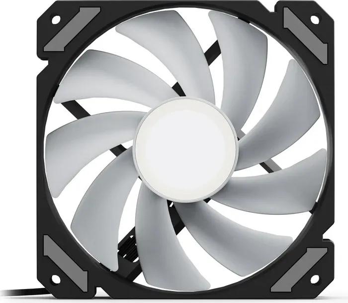 Ventoinha SHARKOON Shark Mirror RGB PWM Reverse (RGB - Preto), miniatura 3
