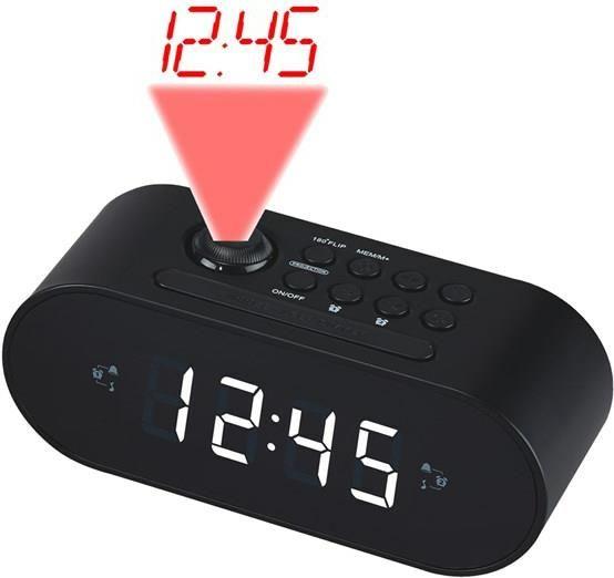 Rádio-Relógio DENVER CRP-717 (Preto)