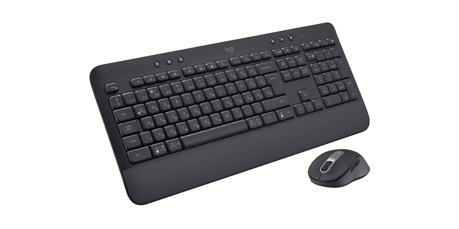 Teclado e Rato LOGITECH Signature MK650 Combo for Business (Húngaro - Membrana - Tamanho completo - Grafite), miniatura 7