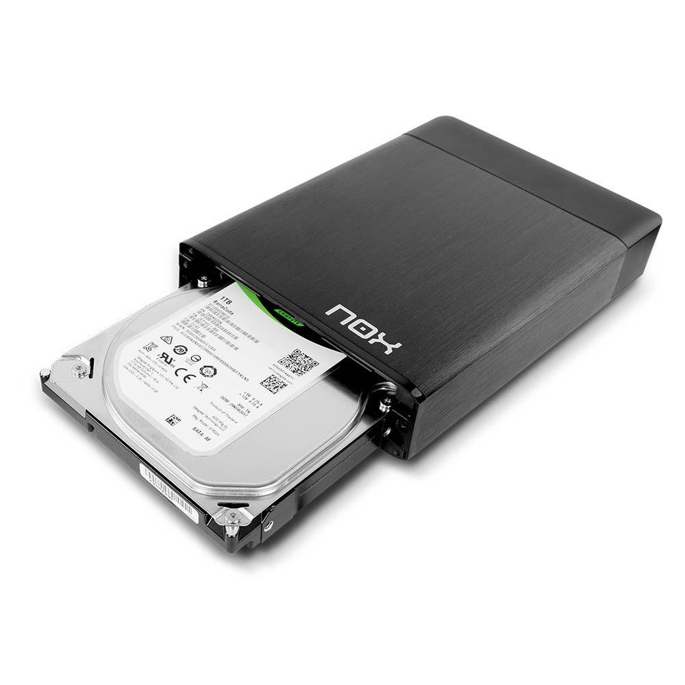 Caixa Externa SATA NOX Lite NXLITEHDD35 (3,5" - Preto) — miniatura 4