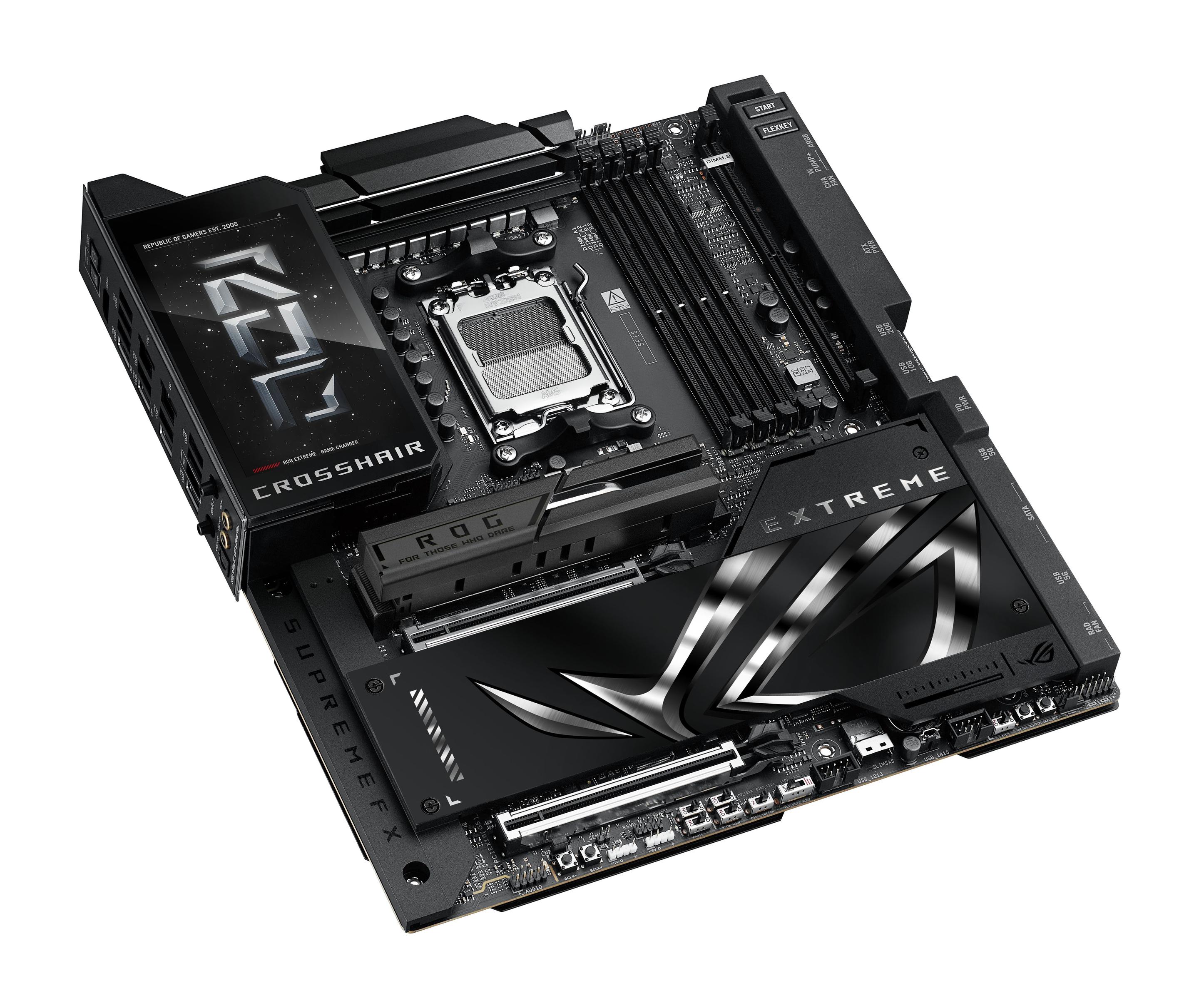 Motherboard ASUS ROG CROSSHAIR X870E EXTREME (AM5 - EATX - Duplo canal - Preto), miniatura 9