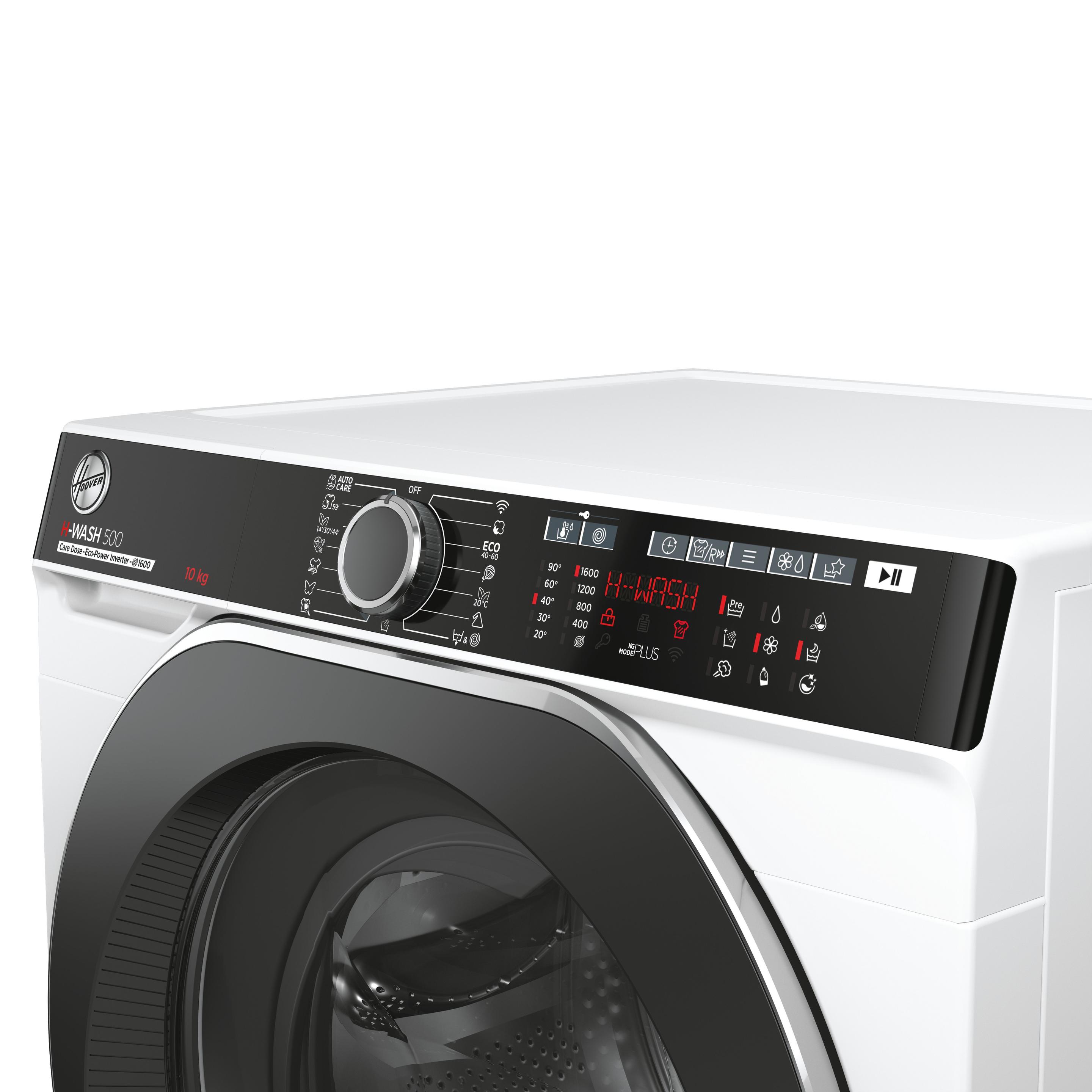 Máquina de Lavar Roupa Independente HOOVER HWPD610AMBC/1-S (1600 RPM - B - C - Branco), miniatura 6
