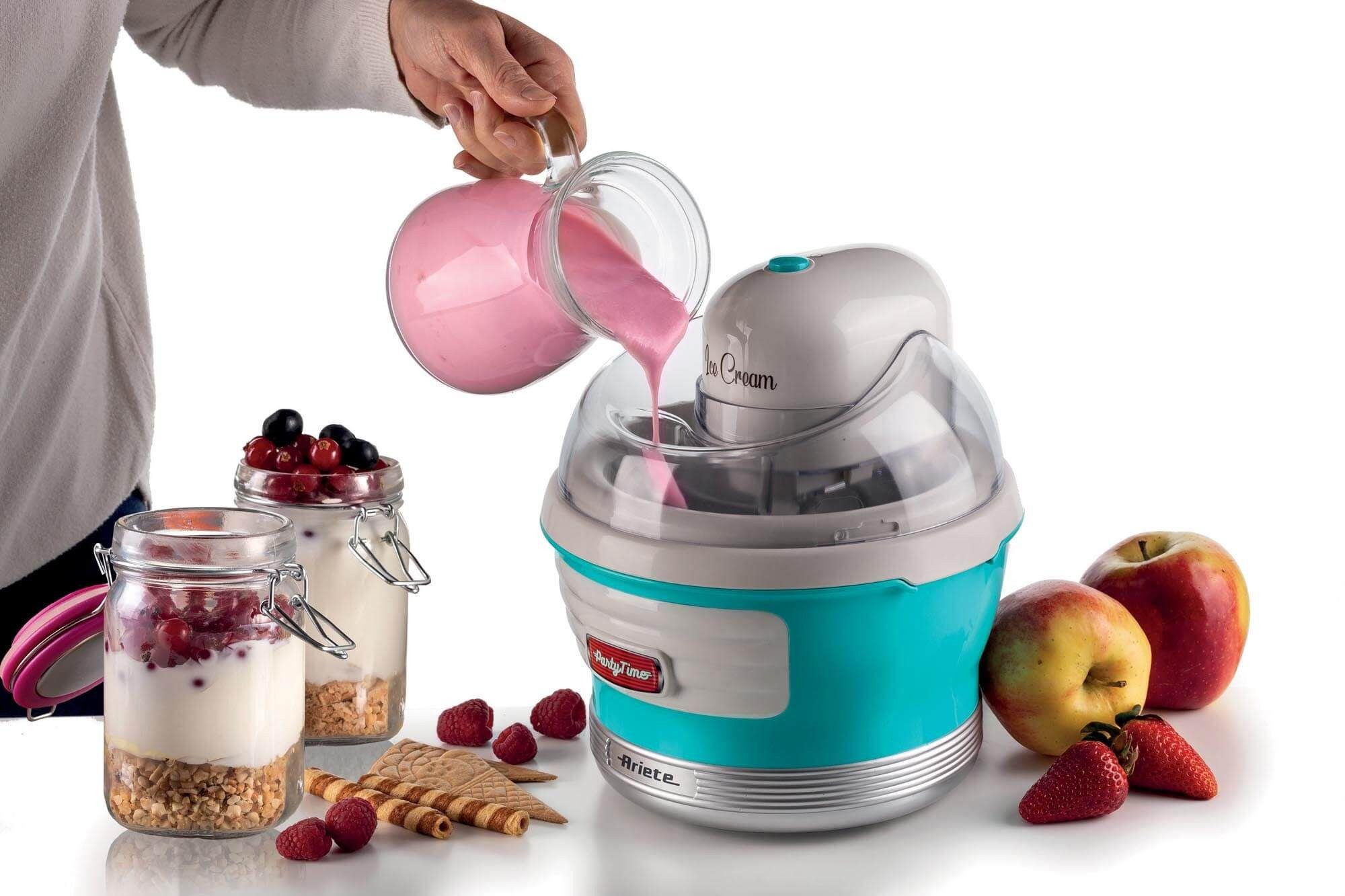 Máquina de Fazer Gelados ARIETE 0643/01 Party Time (Altura 25 cm - Azul Claro), miniatura 2