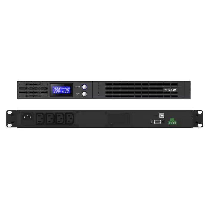 UPS PHASAK PH 7541 (Cabo de alimentação de energia - Tipo F - Cinzento) — miniatura 2