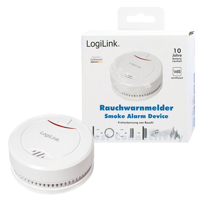 Detetor de Fumo LOGILINK SC0010 (Branco), miniatura 5