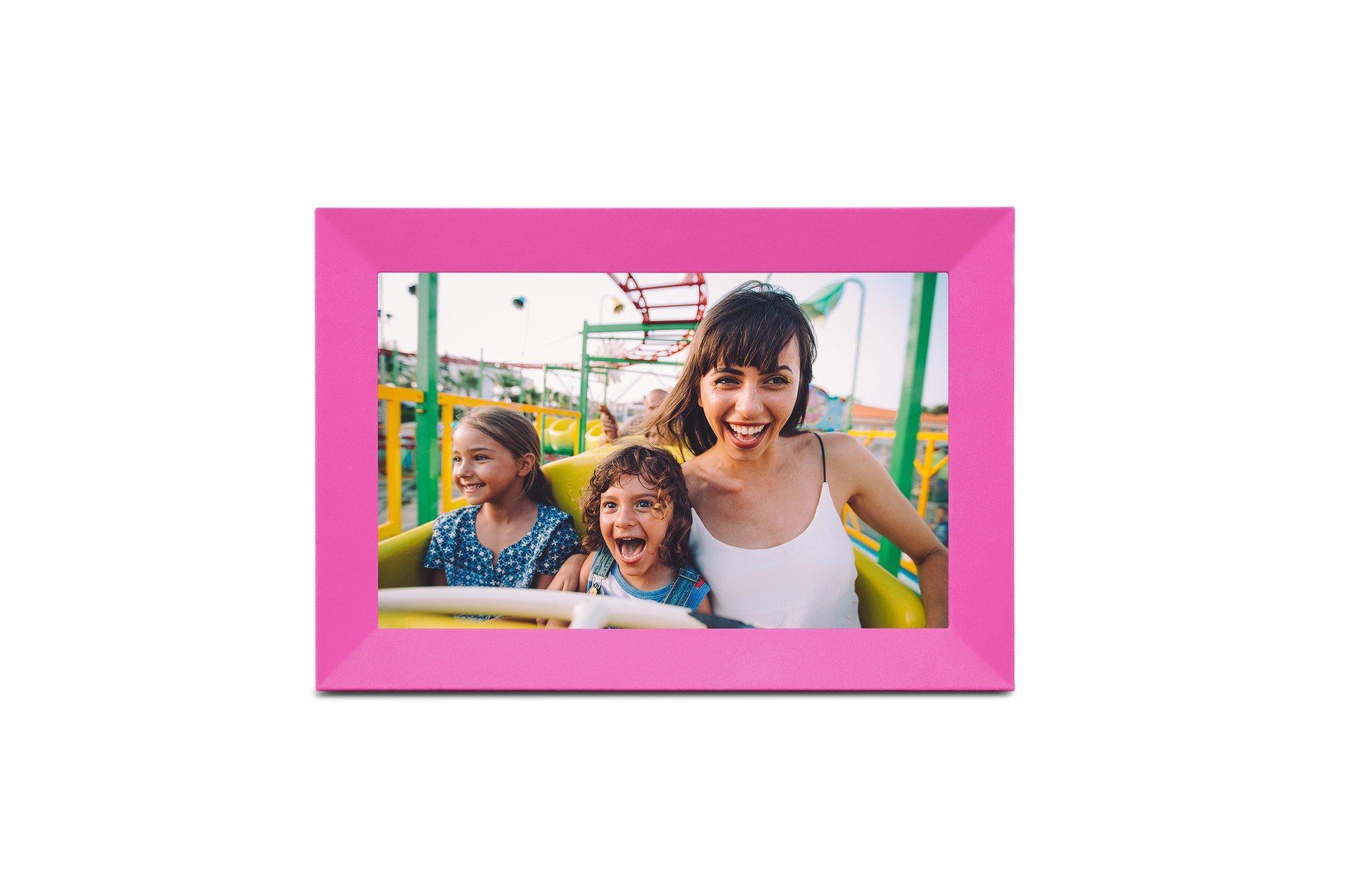 Moldura Digital DENVER Frameo PFF-1023P (10,1" - 1280 × 800 pixels - Rosa)