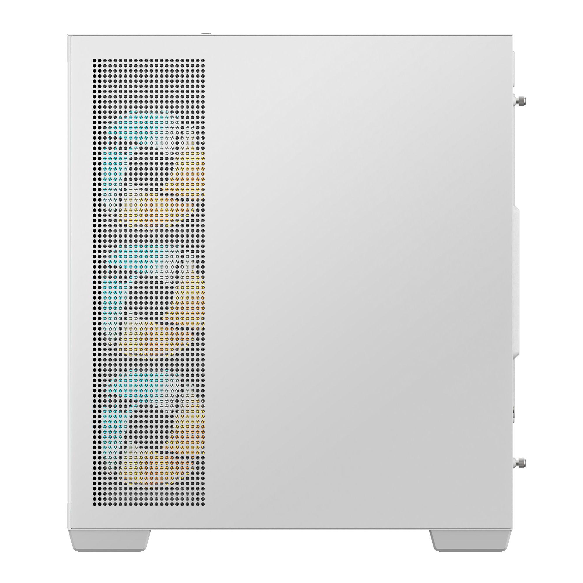 Caixa PC GIGABYTE C500 Panoramic Stealth (ATX, Mini-ATX, Mini-ITX - 2.5" - Vidro, Plástico, Aço - Branco) — miniatura 4