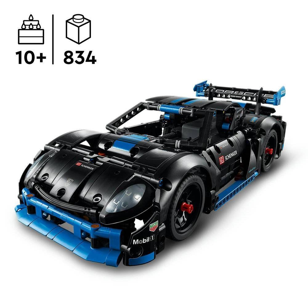 LEGO 42176 Technic Carro de Corrida Porsche GT4 e-Performance (10+ anos - 834 peças) — miniatura 4