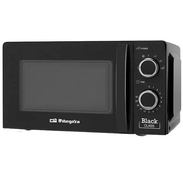Micro-ondas Independente ORBEGOZO MI2117 (700 W - 20 L - Rotativo - Preto) — miniatura 2