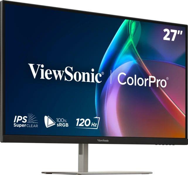 Monitor VIEWSONIC VP2766-2K (27" - IPS - 120 Hz - Prateado e Preto) — miniatura 2