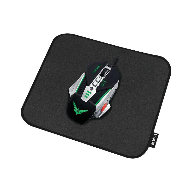 Tapete de Rato Gaming LOGILINK ID0195 (M - Poliéster - 2 mm - Preto), miniatura 3