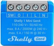 Módulo Relé Inteligente SHELLY 1 Mini Gen4 (Plástico - Azul)