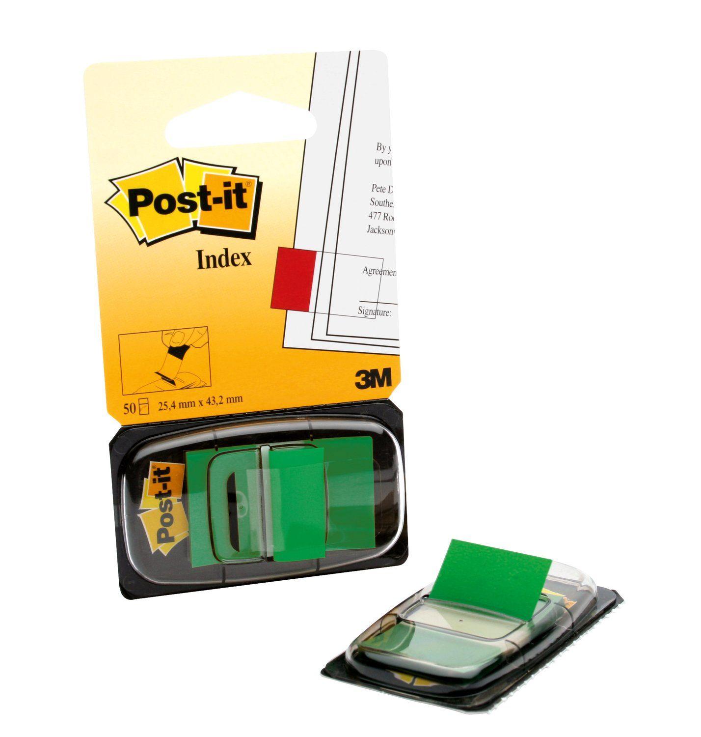 Dispensador de Marcadores Autoadesivos POST-IT I680-3 (Verde)