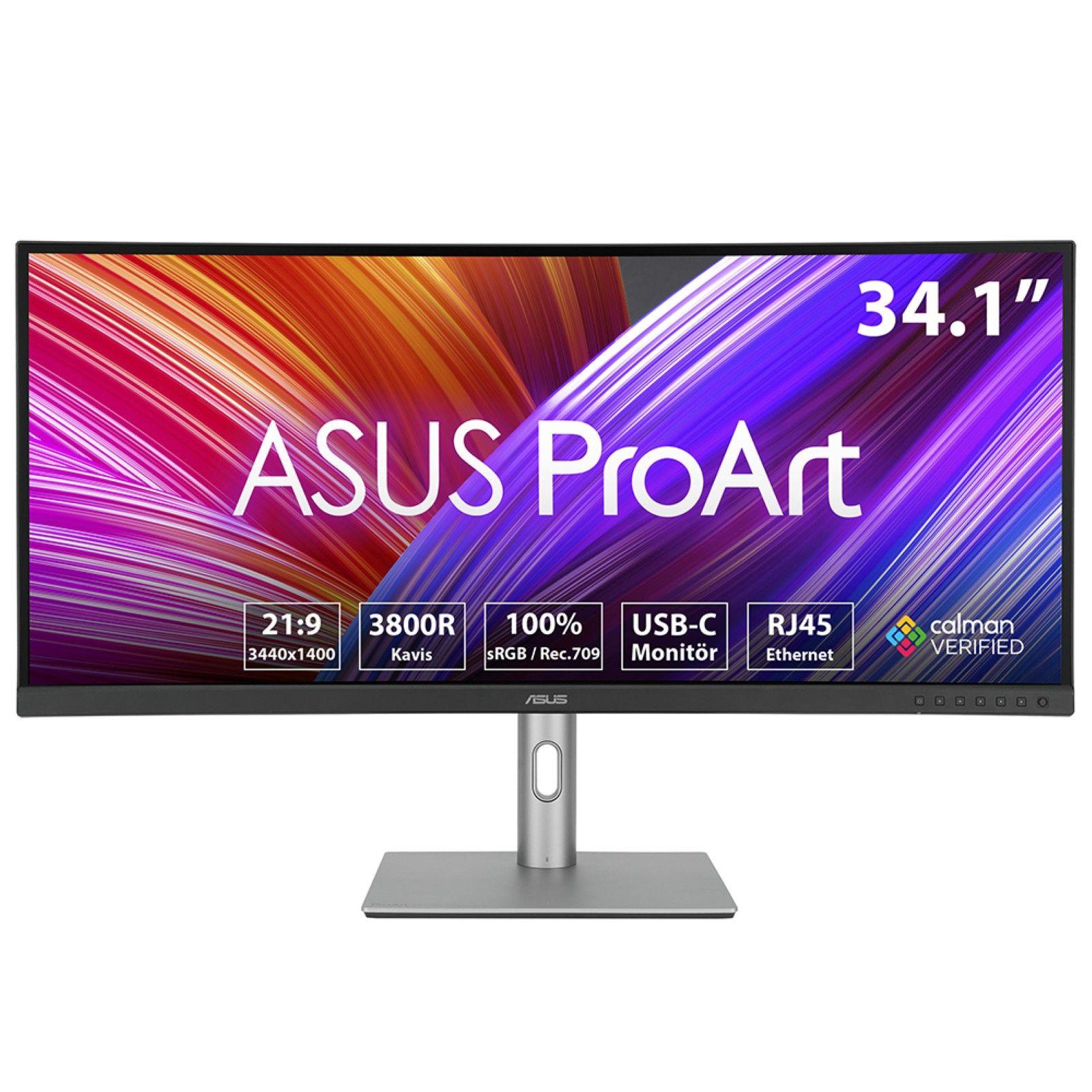 Monitor ASUS ProArt PA34VCNV (34,1" - IPS - 60 Hz - Preto)