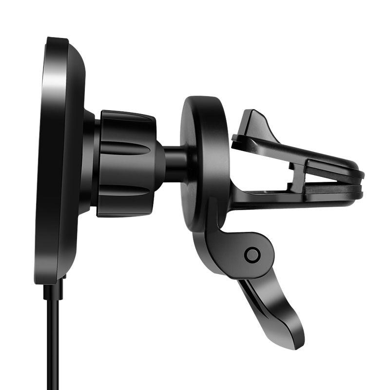 Suporte para Telemóvel com Carregador Sem Fios LOGILINK PA0329 (15 W - Preto), miniatura 2