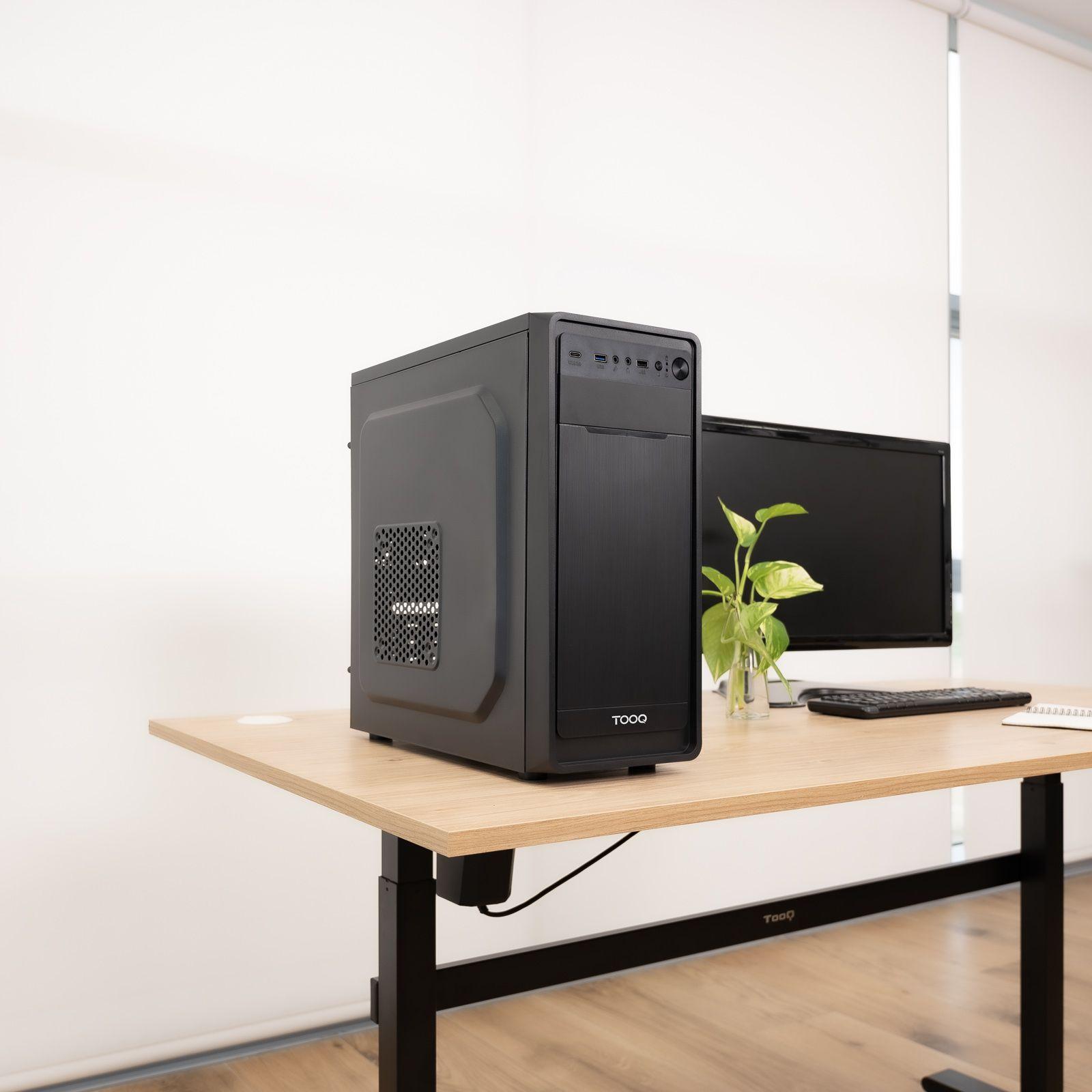 Caixa ATX TOOQ TQC-5701-SP (ATX, Micro ATX, Mini-ITX - Midi Tower - SPCC - Preto), miniatura 6
