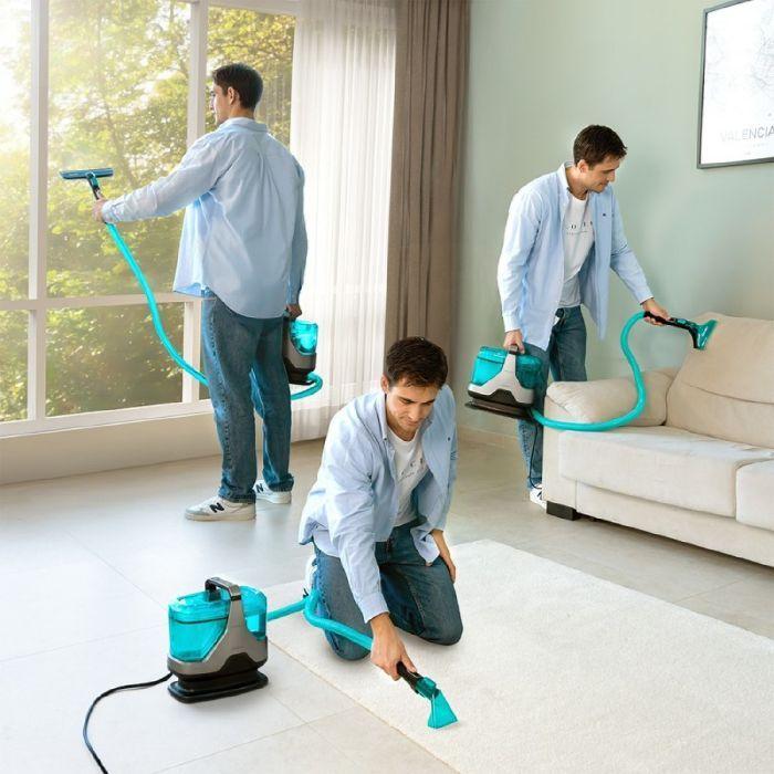 Aspirador de Estofos CECOTEC Conga 6000 Carpet&Spot Clean XXL Advance (15000 Pa - Estofos - Preto e Verde) — miniatura 4