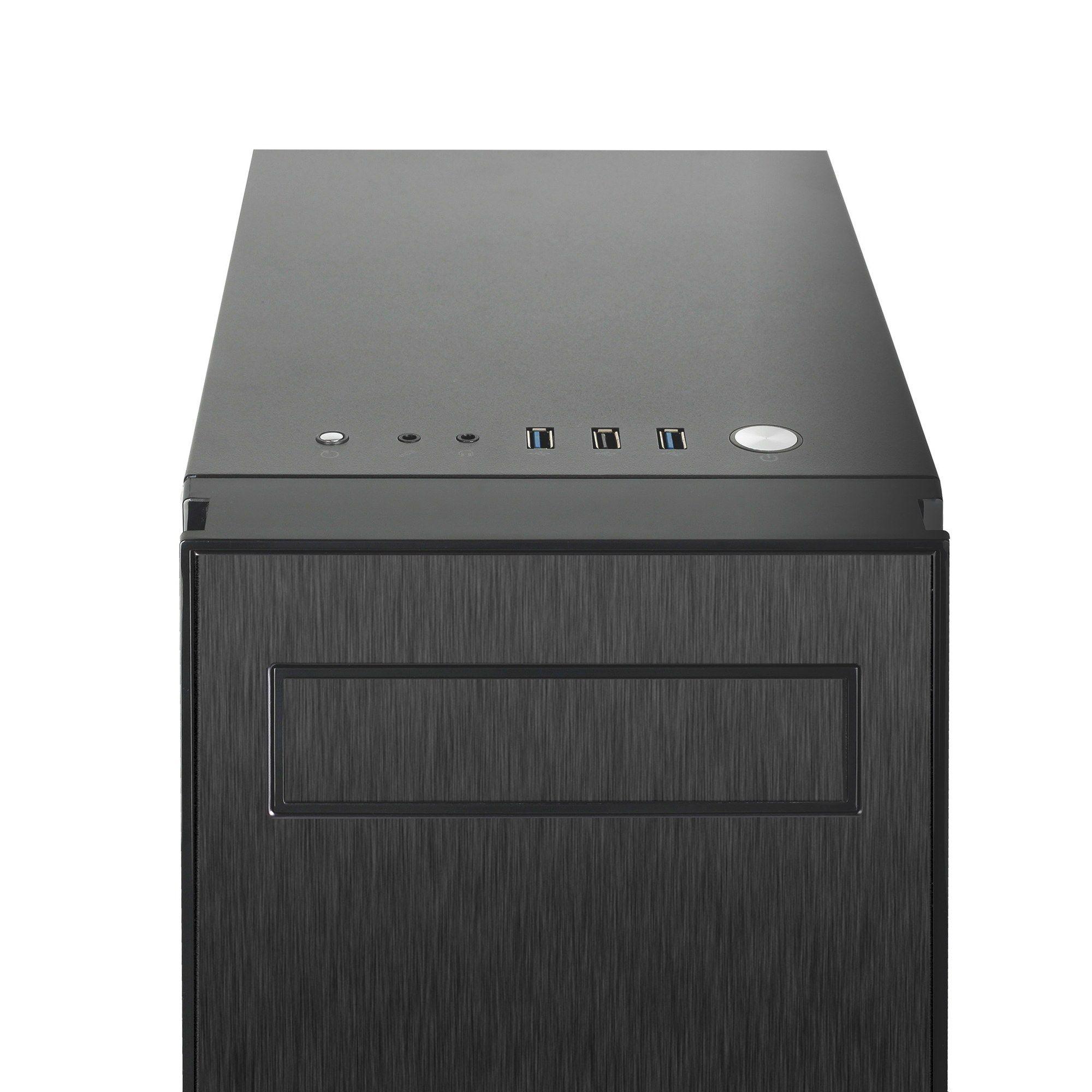 Caixa PC CHIEFTEC AL-02B-TG-OP (ATX, Micro ATX, Mini-ITX - Midi Tower - 16,6 cm - Preto) — miniatura 3