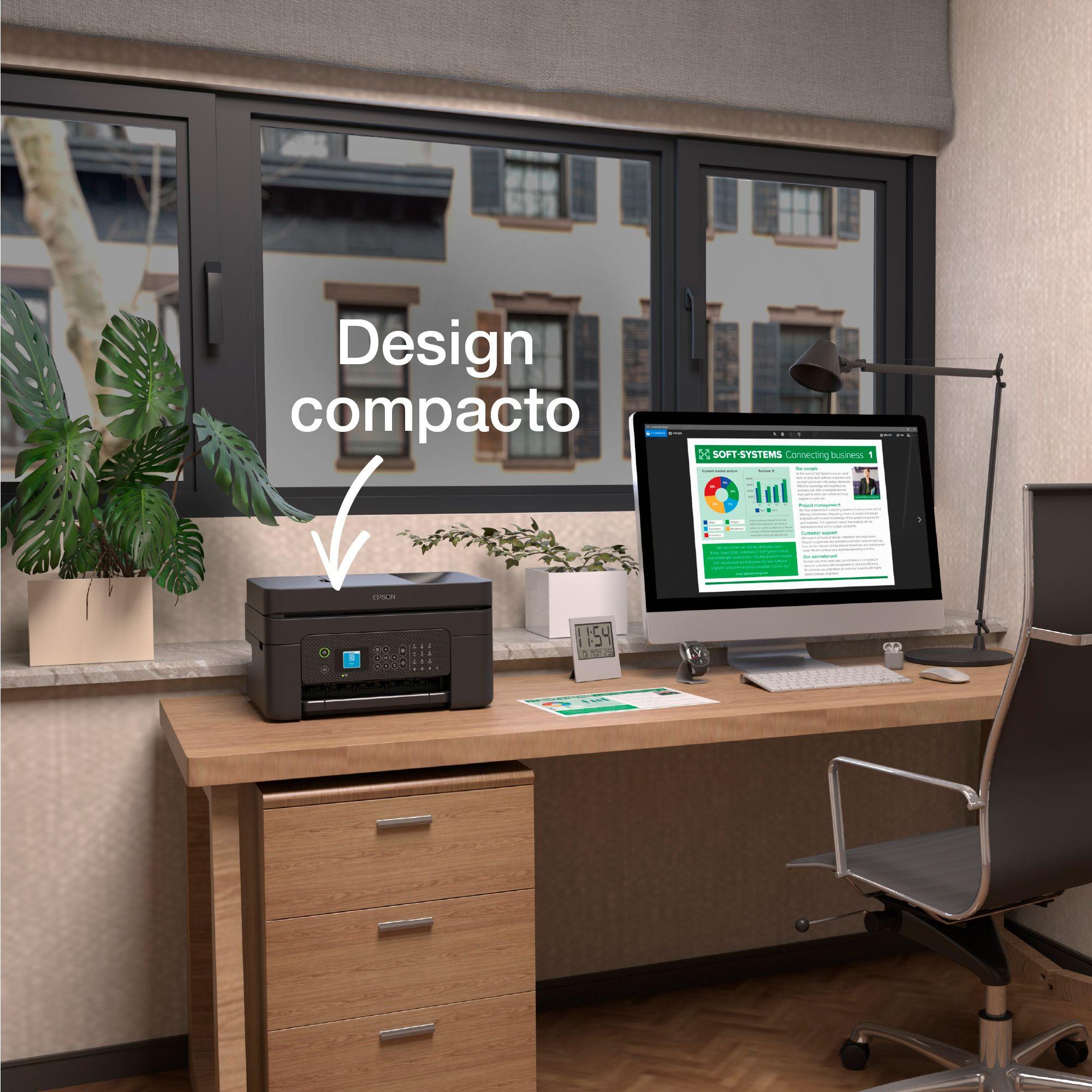 Impressora Multifunções EPSON WorkForce WF-2930DWF (A4 - Impressão a cores - 100 folhas - Preto) — miniatura 4