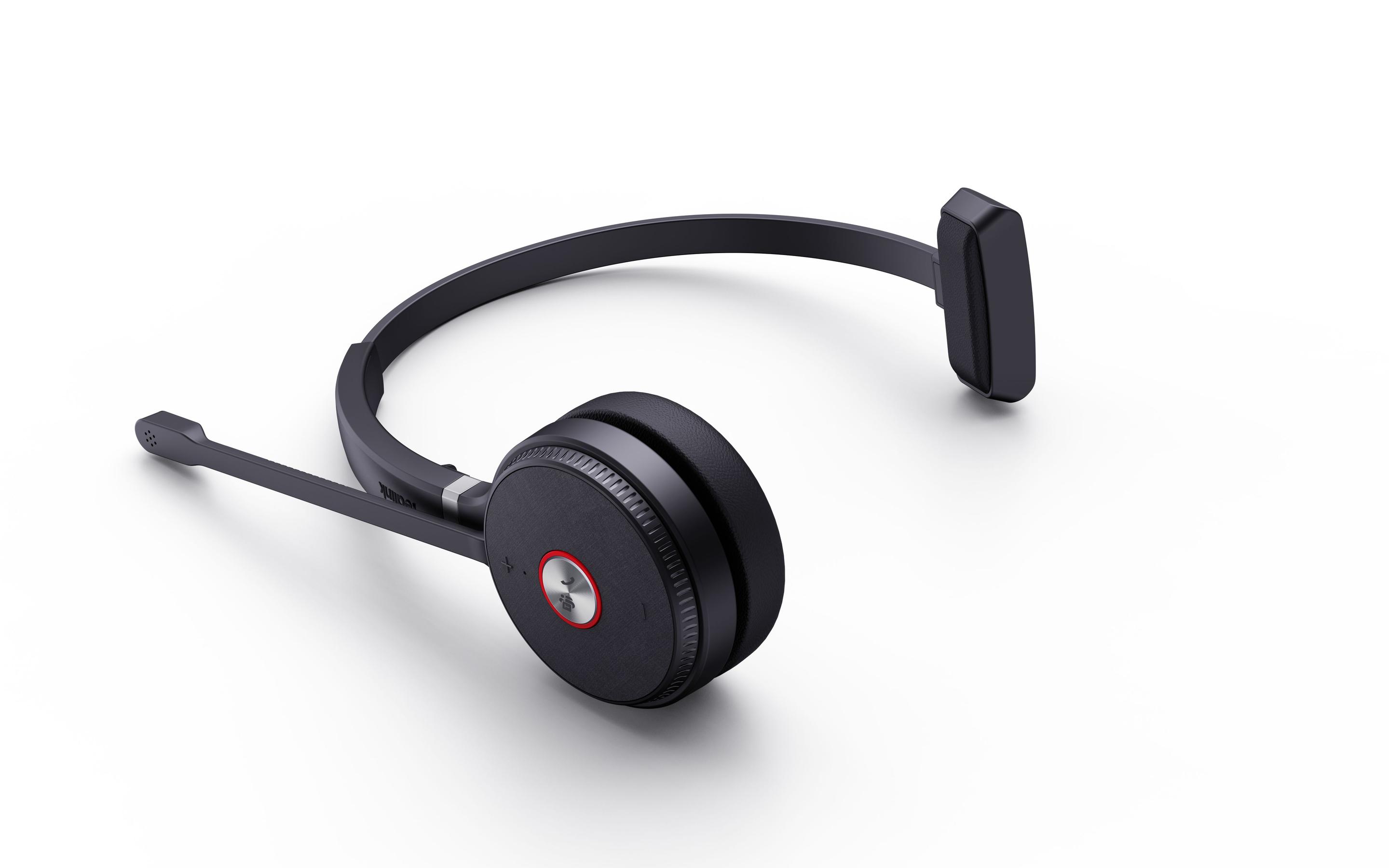 Headset YEALINK WH62 Mono Teams (Monofónico - Sem fios - Supra-aural - Preto) — miniatura 3