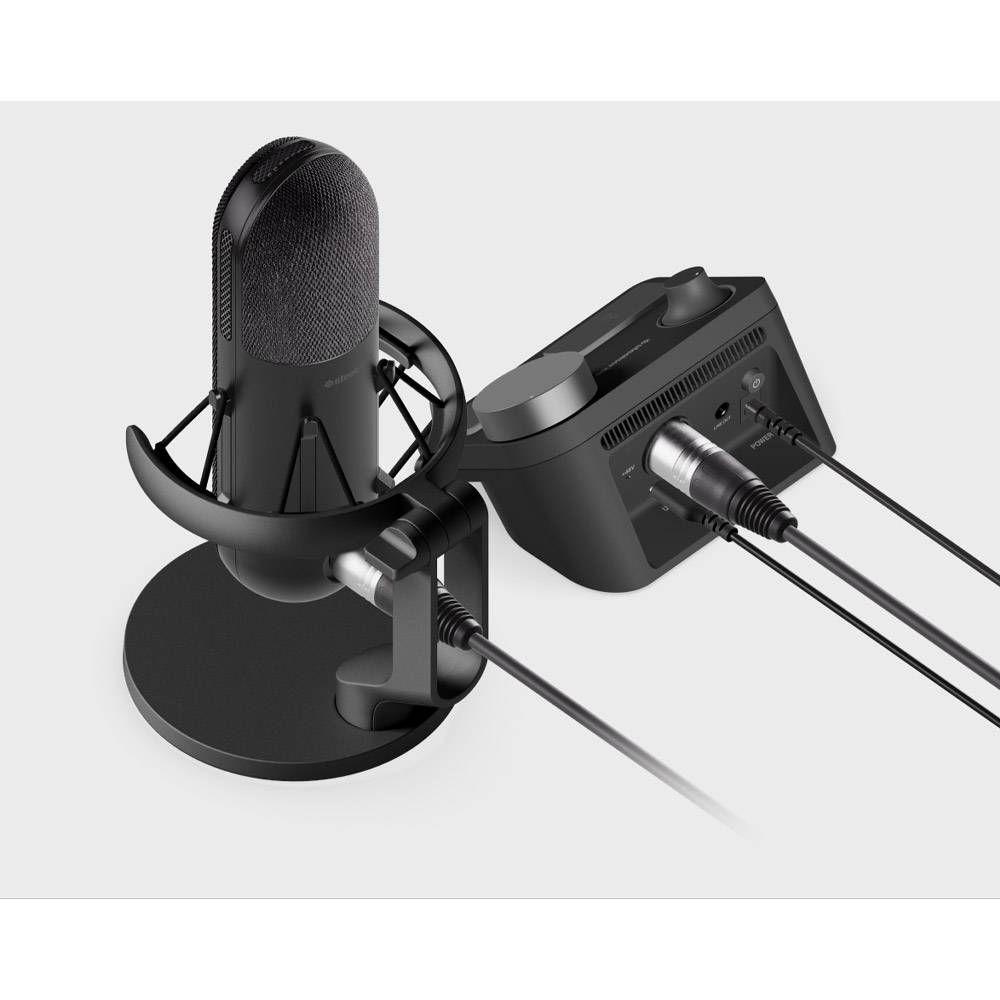 Microfone STEELSERIES Alias Pro (Microfone para PC - Com fios - XLR-3 - Preto) — miniatura 4
