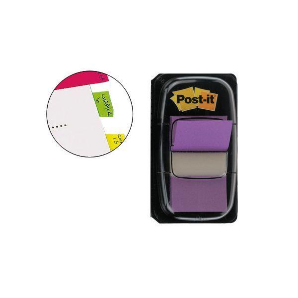 Dispensador de Marcadores Index Autocolantes 3M 680-8 (25,4 x 43,1 mm - Roxo), miniatura 3
