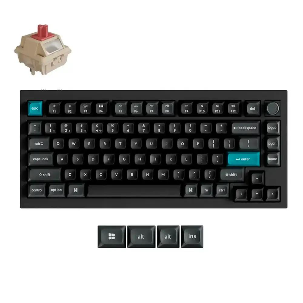 Teclado KEYCHRON Q1 Ultra 8K (Inglês - Mecânico - Bluetooth - Preto)
