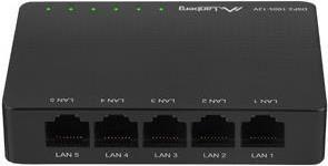 Switch LANBERG DSP2-1005-12V (Gigabit Ethernet - 10/100/1000 Mbit/s - 1 Gbit/s - Preto) — imagem 1